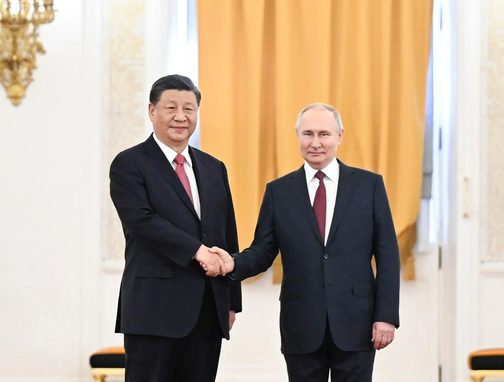 Xinhua Headlines: Xi, Putin agree to deepen comprehensive strategic  partnership of coordination for new era-Xinhua