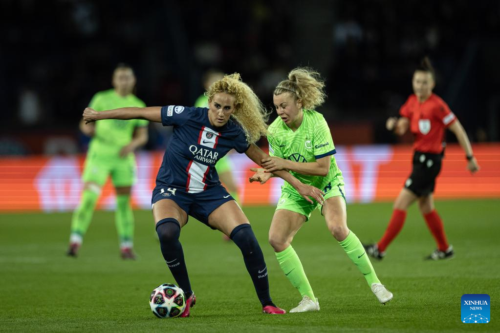 180 Paris Saint Germain V Vfl Wolfsburg Uefa Womens Champions