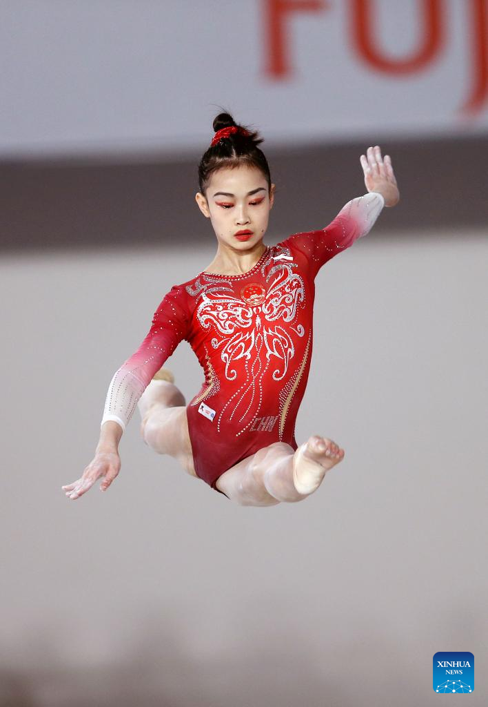 Highlights of 2nd Artistic Gymnastics Junior World ChampionshipsXinhua