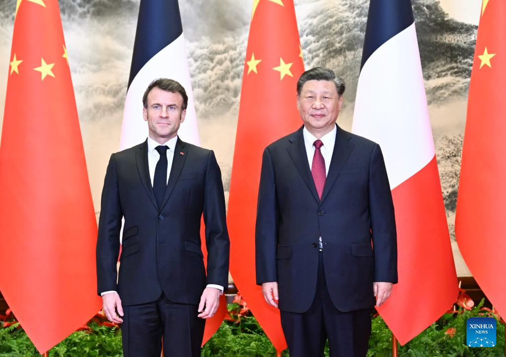 Xi Holds Talks With French President On Cooperation China Eu Relations