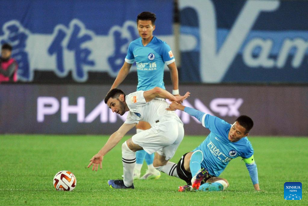 CSL: Dalian Professional FC vs. Hebei FC - Xinhua