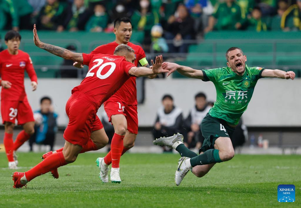 CSL match: Zhejiang vs. Dalian Pro-Xinhua