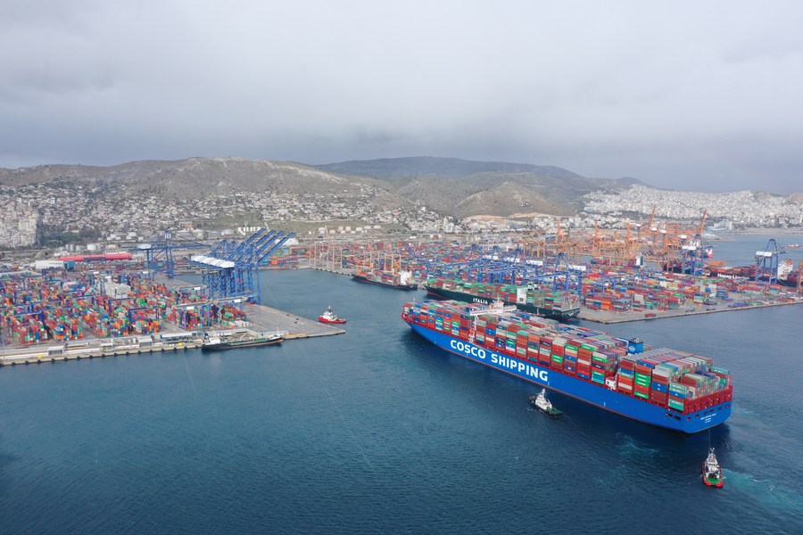 Κοινή ανάπτυξη δείχνει η σινο-ελληνική συνεργασία στο λιμάνι του Πειραιά – Xinhua
