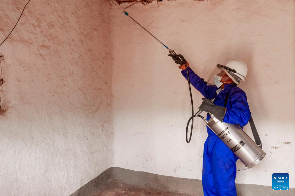 Feature: Indoor spraying helping to end malaria in Rwanda-Xinhua