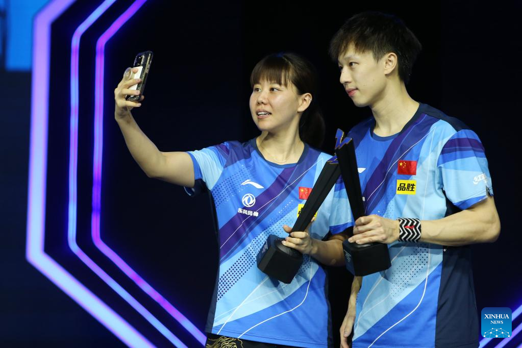Chinese pair wins mixed doubles at WTT Star Contender BangkokXinhua