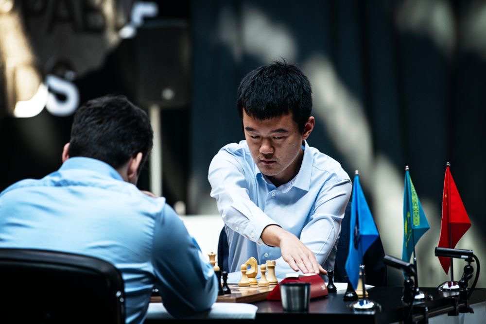 Ding Liren beats Ian Nepomniachtchi to become first world champion from  China