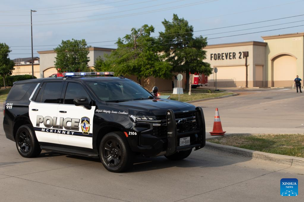 Nine dead including gunman after shooting at mall outside Dallas