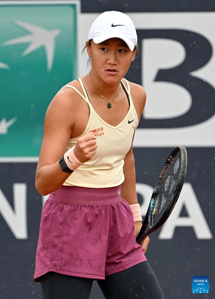 Wang Xiyu, Zheng Qinwen To Meet In Italian Open Round Of 16-Xinhua