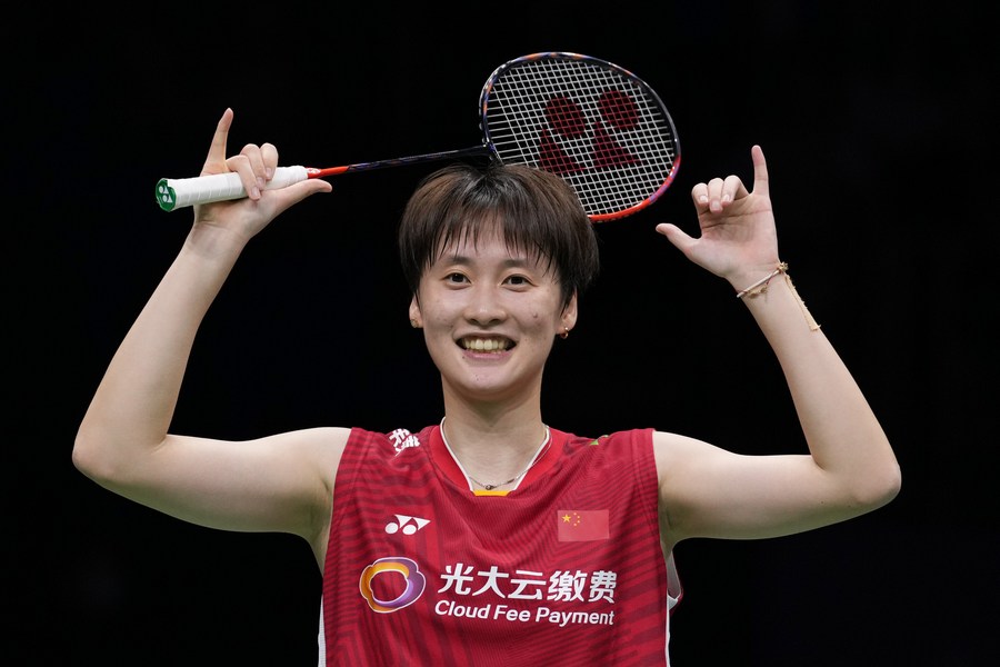Zoom ind Observation røgelse China beat Indonesia to reach Sudirman Cup semis-Xinhua
