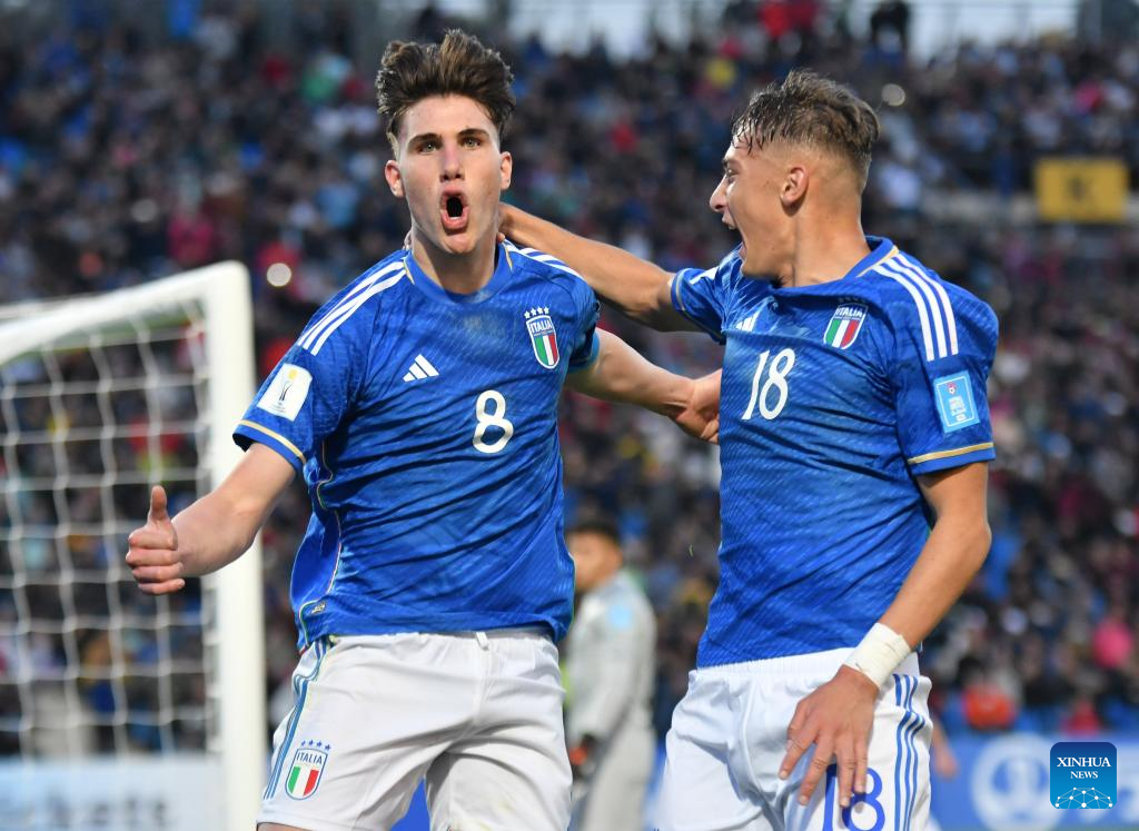 U20 World Cup group D match: Italy vs. Brazil-Xinhua