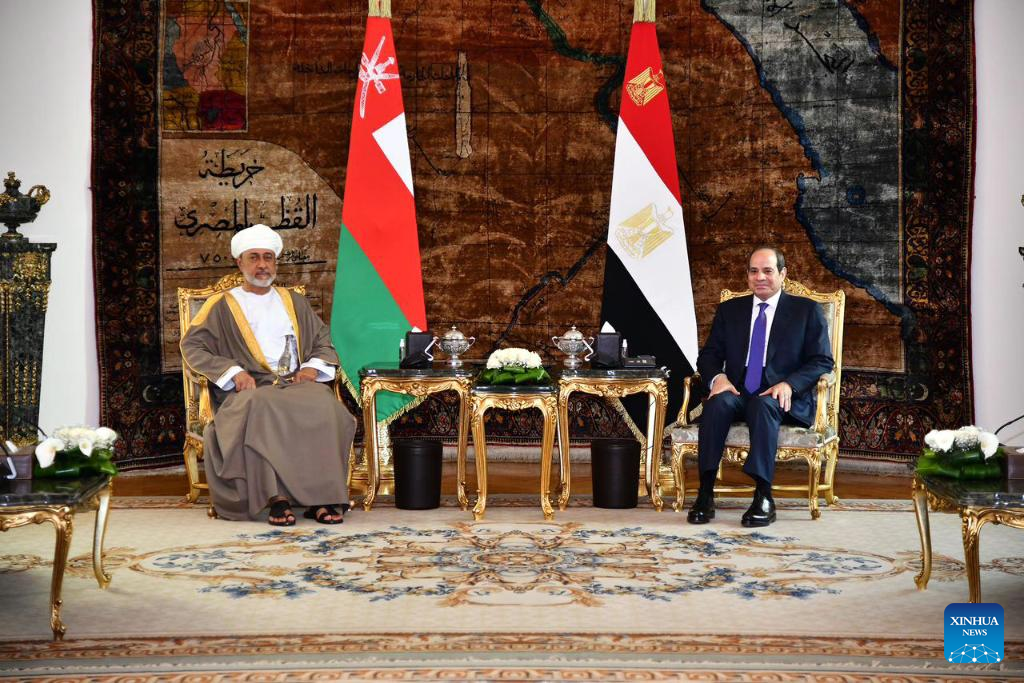 Egyptian president, Omani sultan meet on bilateral, regional issues-Xinhua