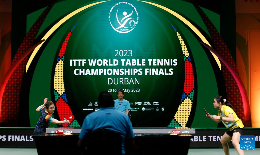 Highlights Of 2023 ITTF Table Tennis World Championships Finals-Xinhua