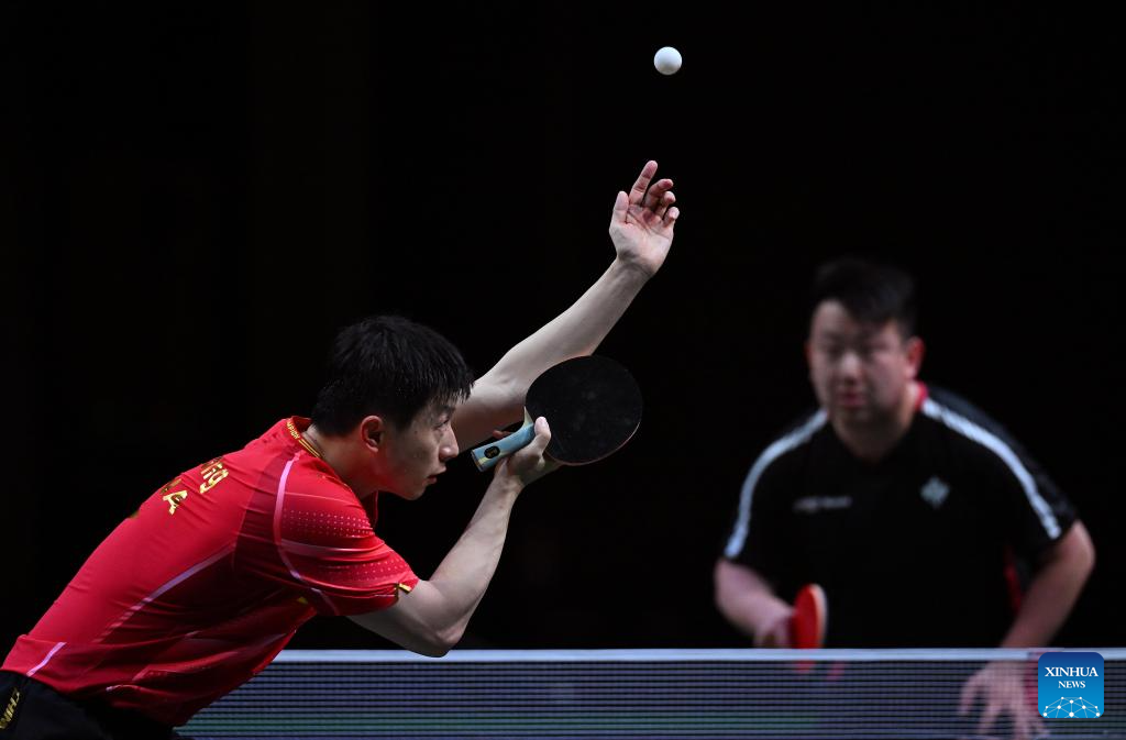 Highlights of 2023 ITTF Table Tennis World Championships FinalsXinhua