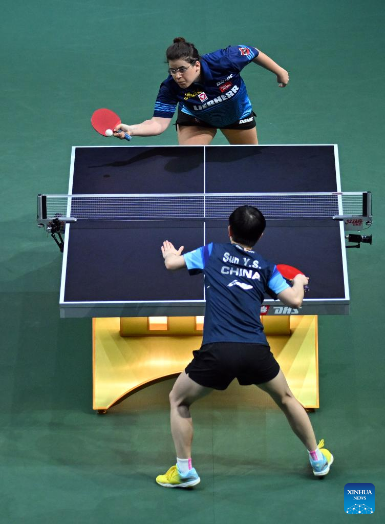In pics 2023 ITTF Table Tennis World Championships Finals Xinhua