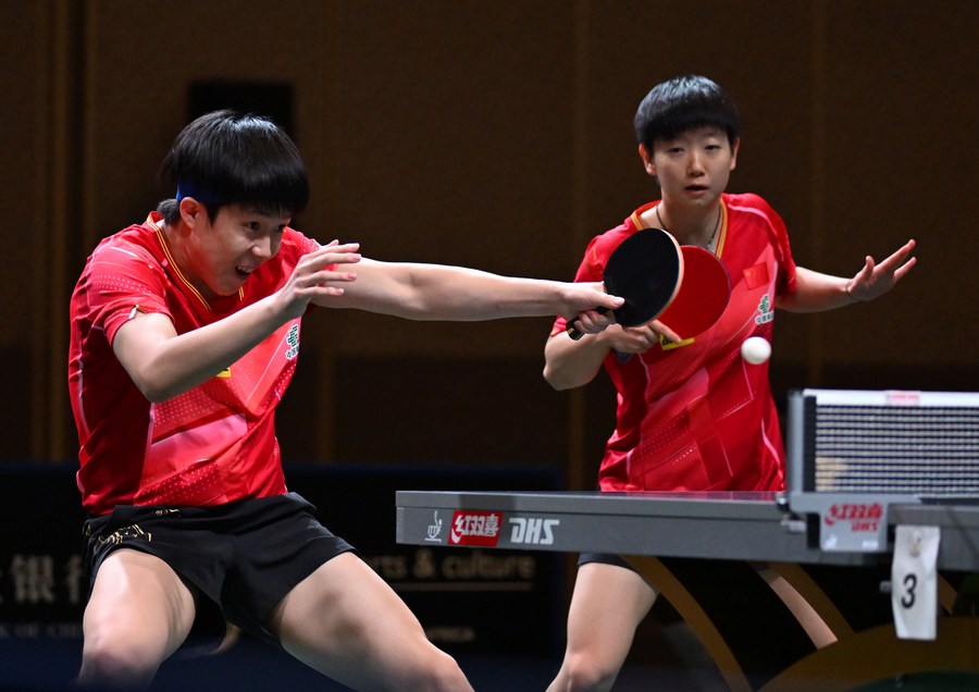 Chinese paddlers reign supreme at Durban table tennis worlds