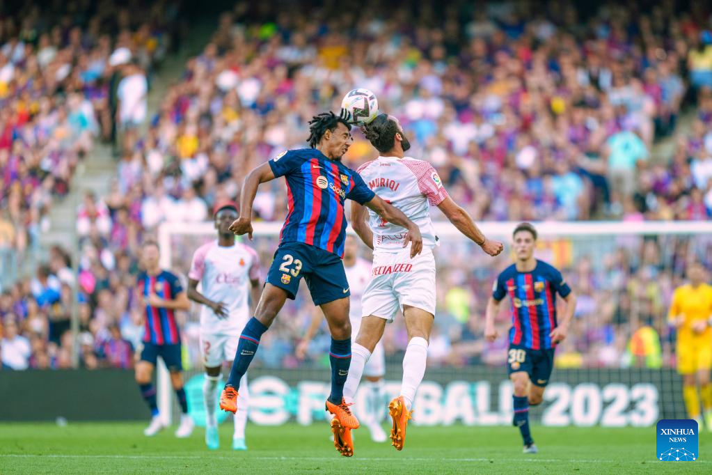 FC Barcelona vs RCD Mallorca-Xinhua