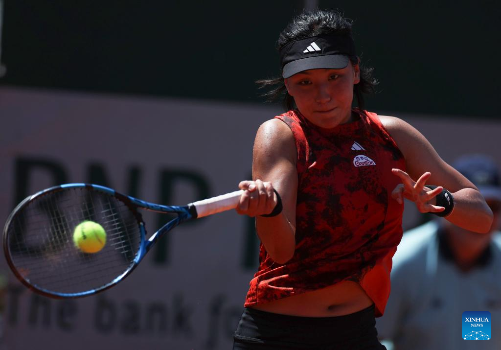 China's Wang Xinyu Reaches Round Of 32 At French Open-Xinhua