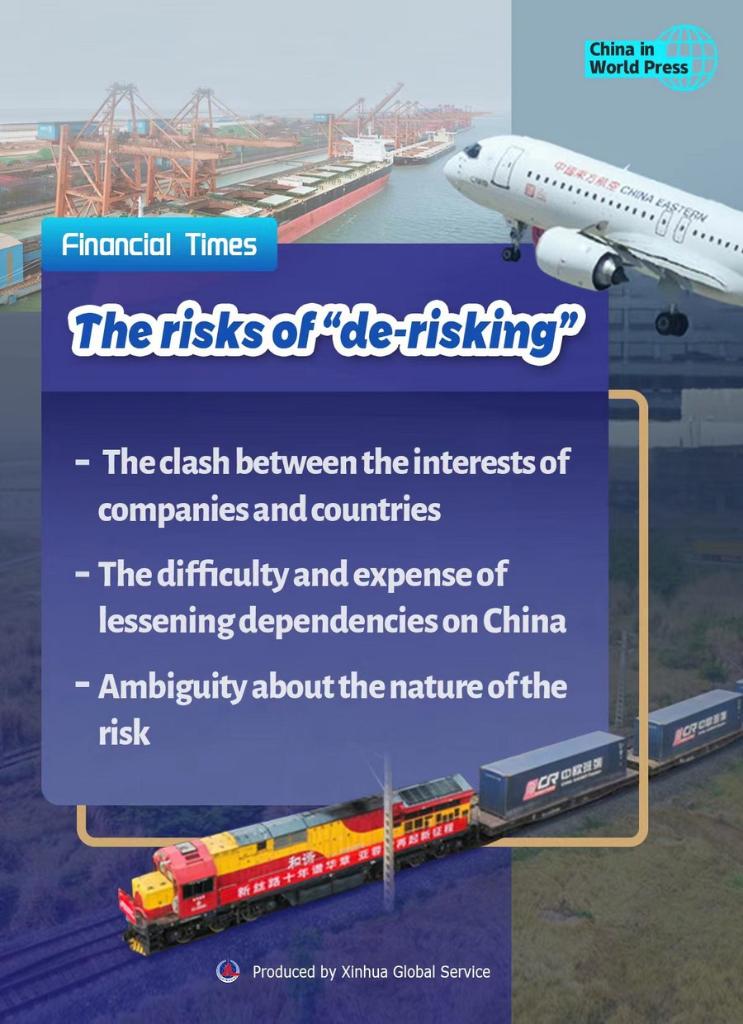 (Poster) The risks of de-risking-Xinhua
