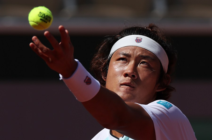 Ruud ends Zhang's history-making run at Roland Garros-Xinhua