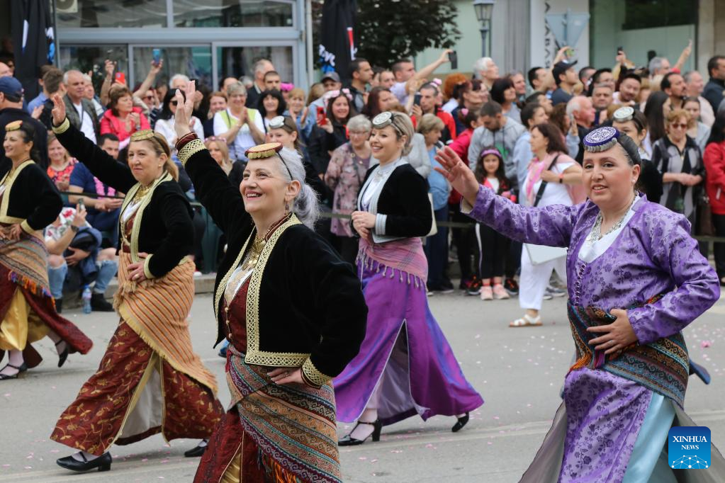 Провежда се парад по случай Празника на розата 2023 в България-Синхуа