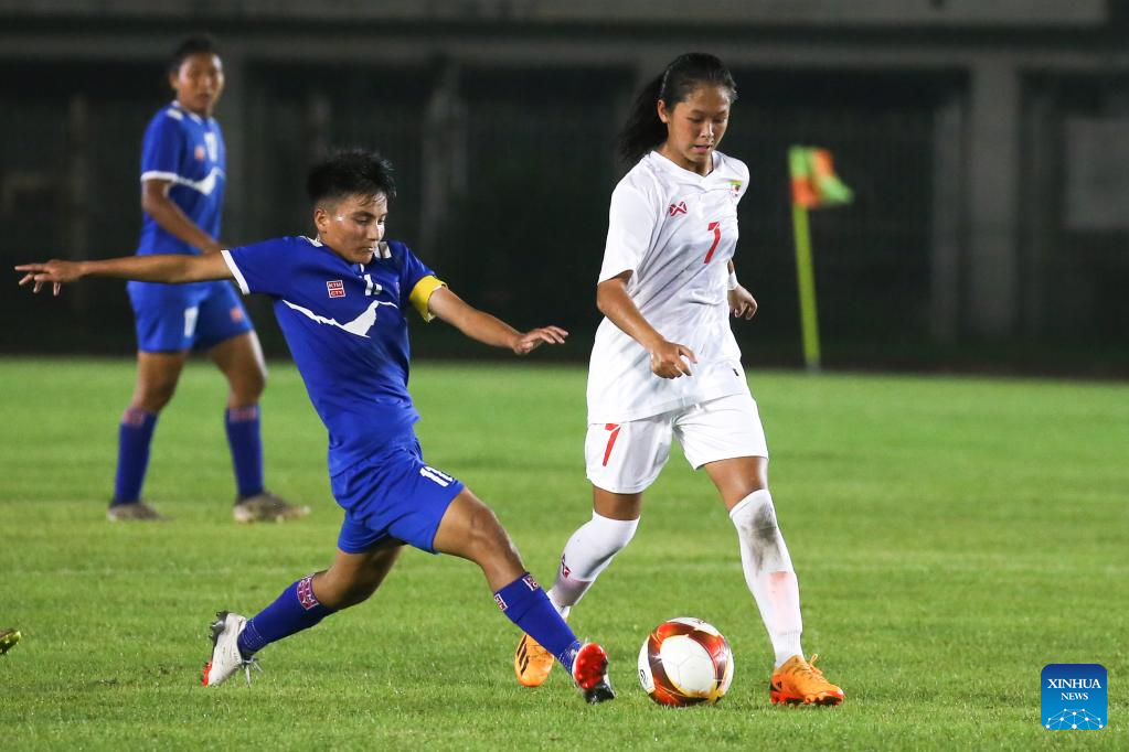 AFC U-20 Women's Asian Cup Qualifiers: Myanmar Vs. Nepal-Xinhua