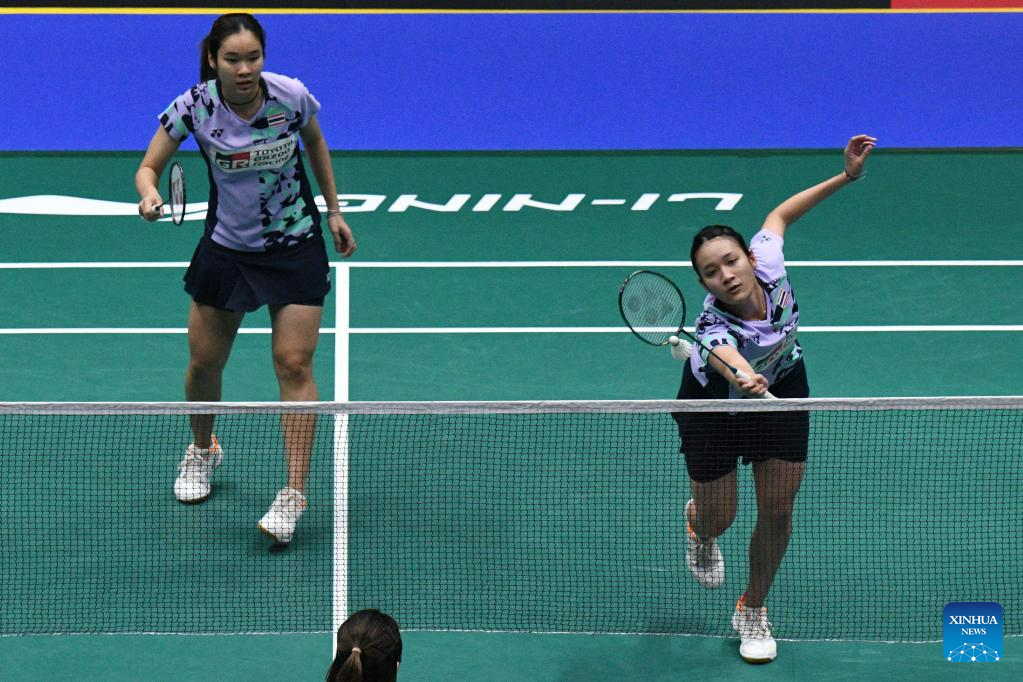 In Pics: Singapore Open Badminton Tournament-Xinhua