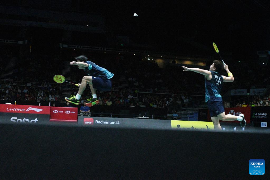 Highlights Of Singapore Open Badminton Tournament-Xinhua