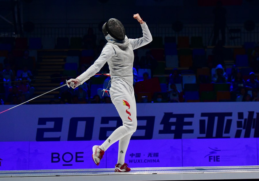 China bags 3 medals on Day 2 of Asian Fencing ChampionshipsXinhua