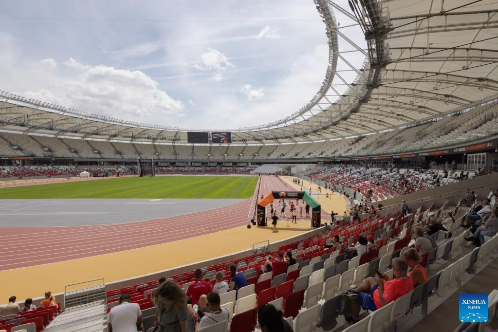 National Athletics Centre newly opened in BudapestXinhua