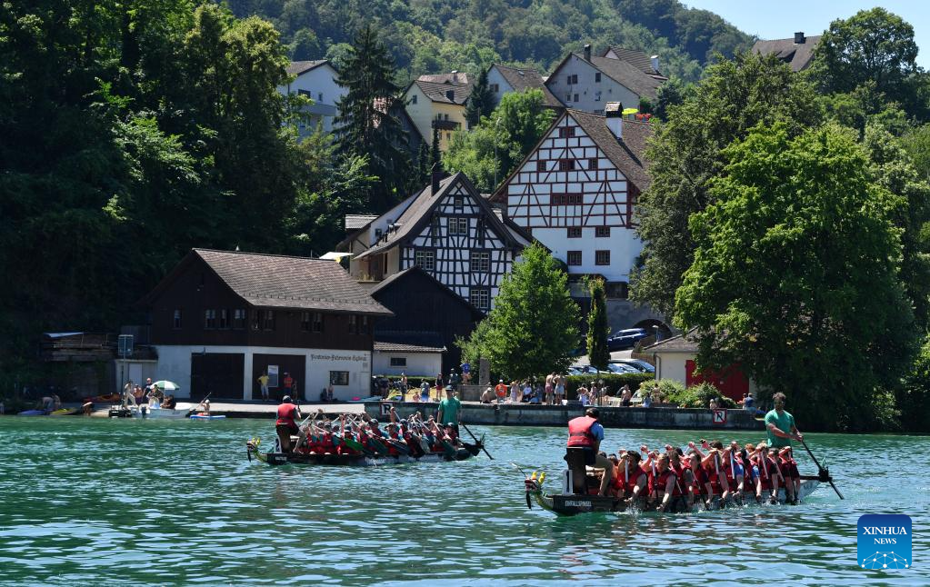 Das 31. Iglesu-Drachenbootrennen fand in der Schweiz statt – Xinhua