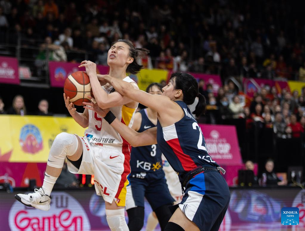 중국, 한국 꺾고 FIBA ​​여자 아시안컵 4강 진출 – 신화통신