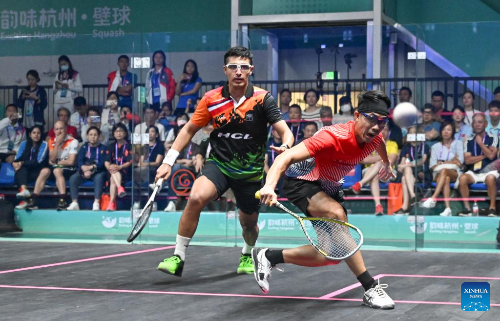 Highlights of "Exciting Hangzhou" Asian Squash Mixed Doubles Tournament