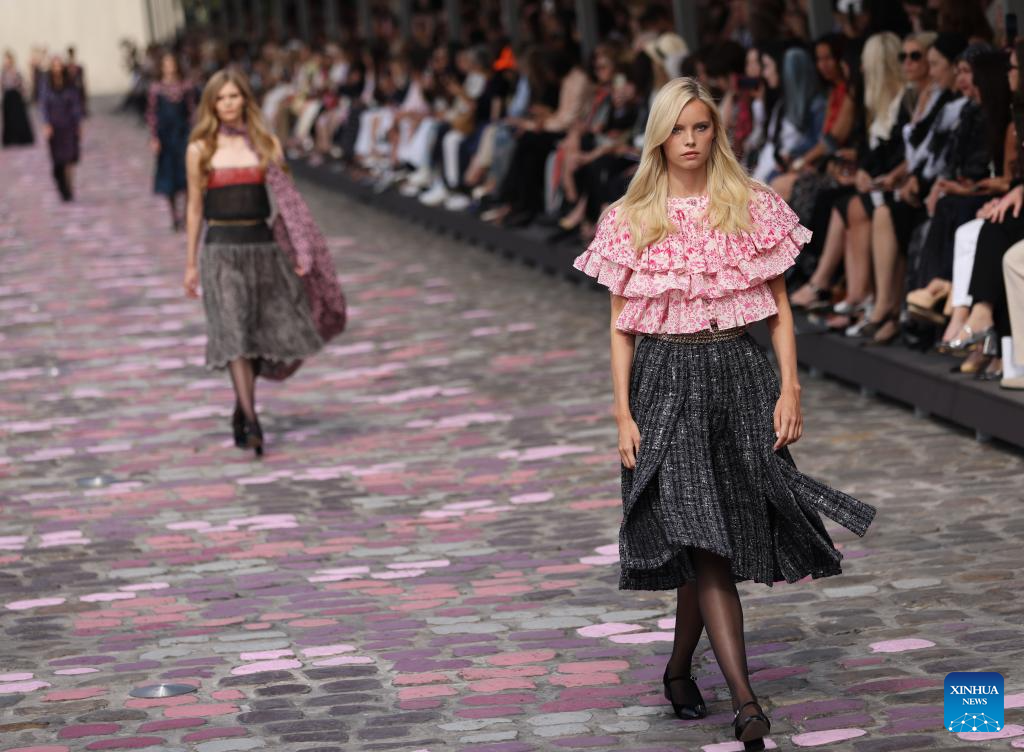 Chanel Does Mini Skirts the Haute Couture Way for Spring 2023  Fashionista