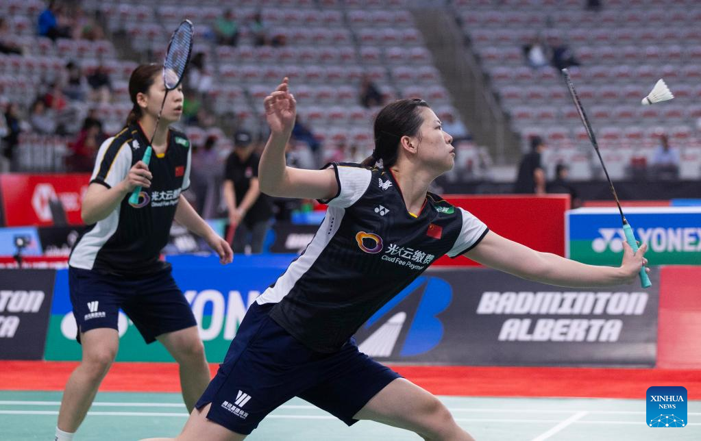 Highlights of 2023 Canada Open badminton tournamentXinhua