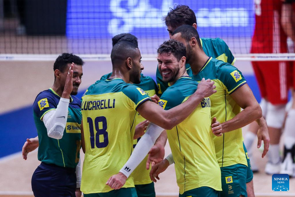 In Pics: Men's Volleyball Nations League-Xinhua