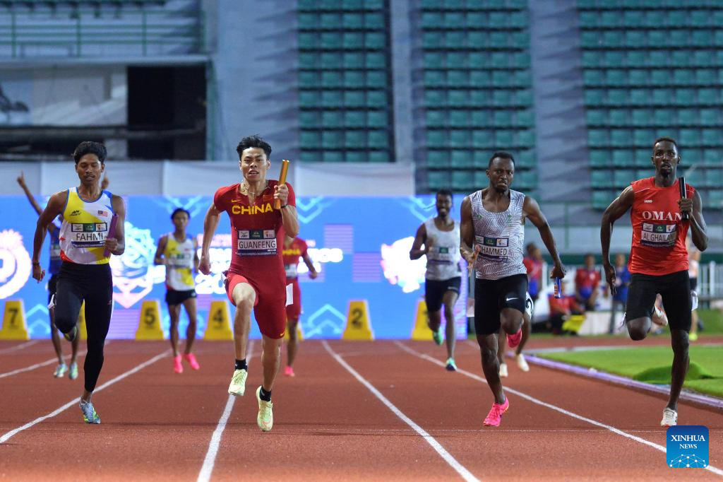 Highlights of 25th Asian Athletics ChampionshipsXinhua