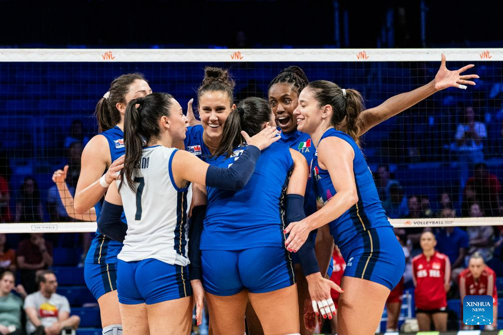 Women’s Volleyball Nations League: Turchia vs Italia – Xinhua