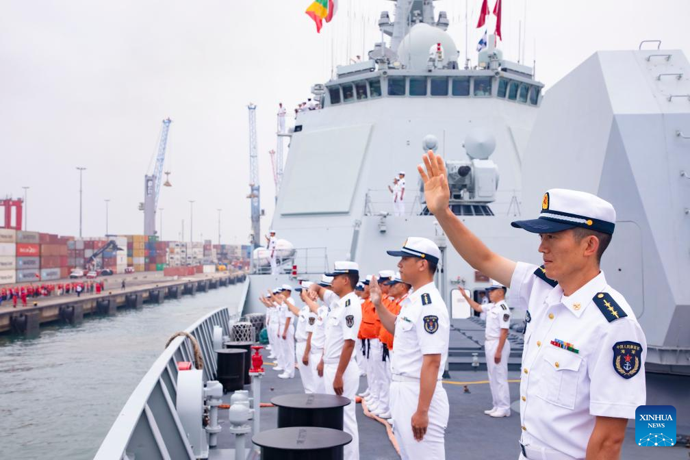 Chinese navy's visit showcases Congo-China friendship: minister-Xinhua