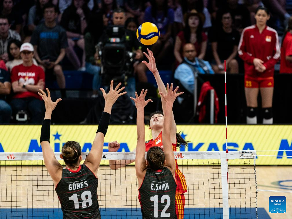 Türkiye Claims FIVB Women's VNL Title-Xinhua