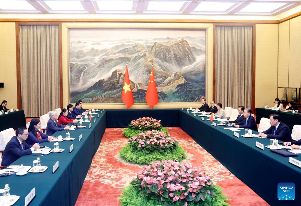 China's top legislator calls for enhanced cooperation with VFF-Xinhua