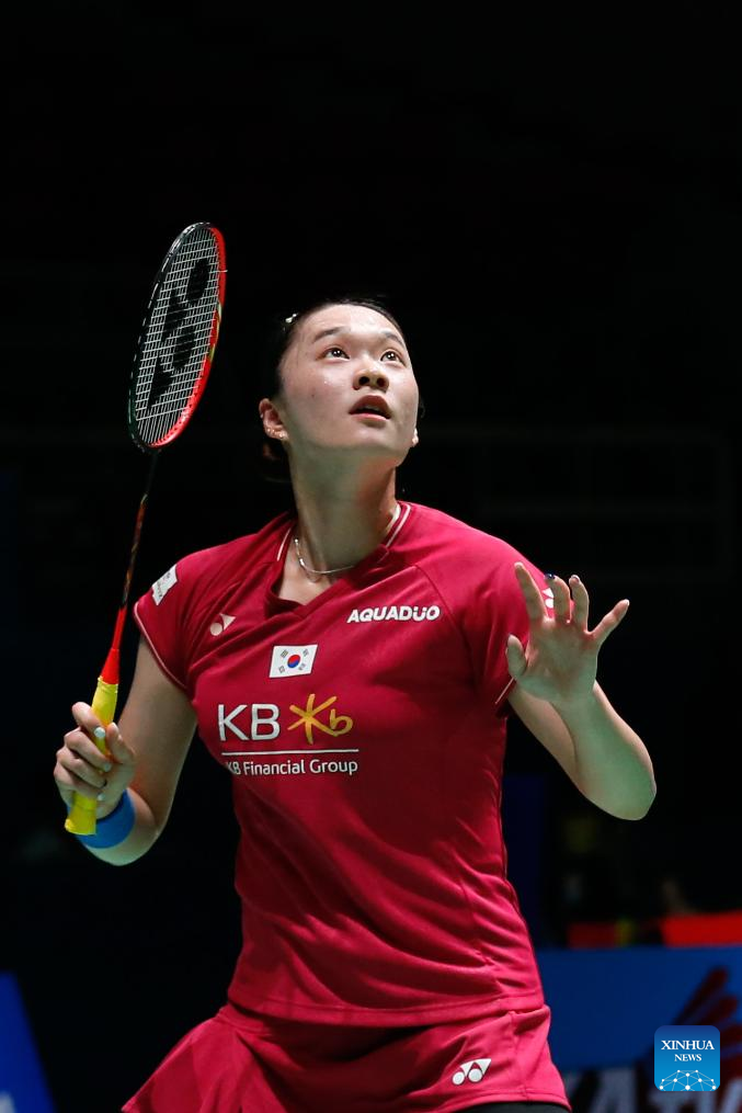 Highlights of BWF Korea Open Badminton Championships 2023Xinhua