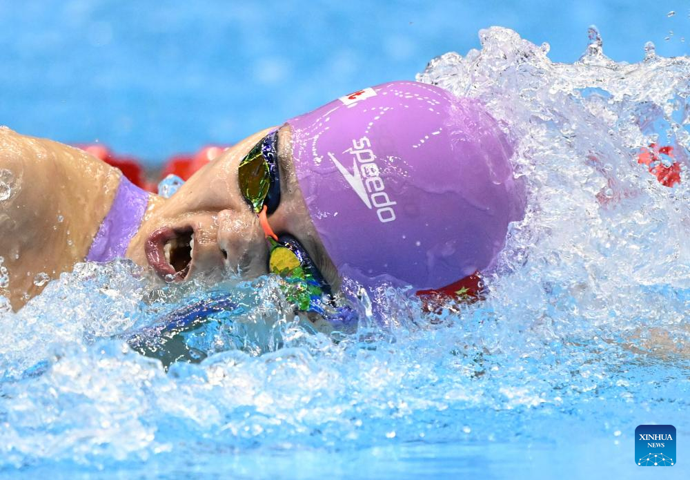 Highlights of World Aquatics Championships in FukuokaXinhua