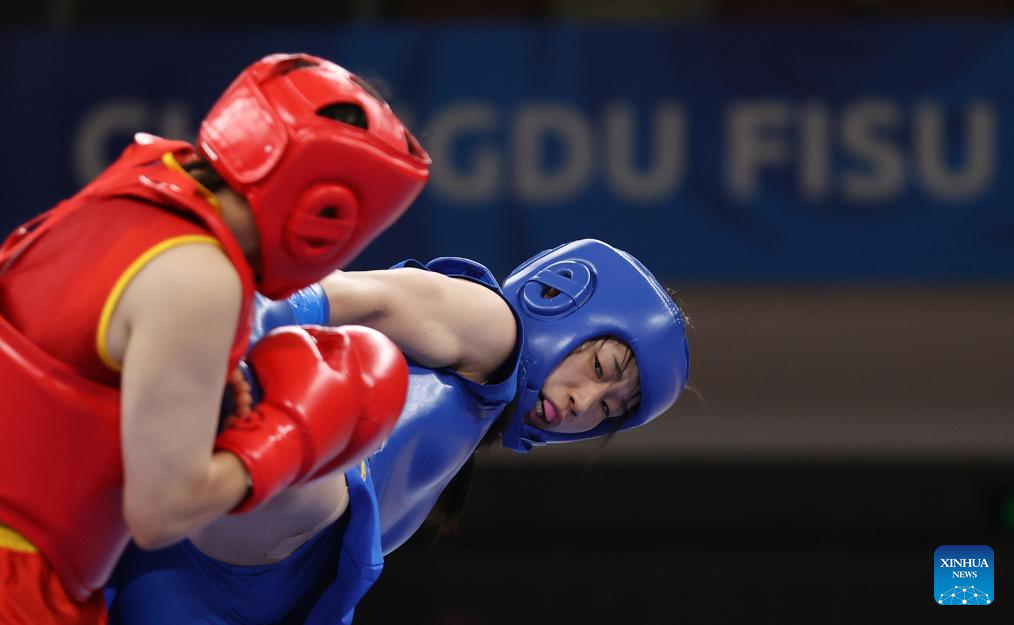 Chengdu Universiade | Chinese Athletes Collect 4 Sanda Golds-Xinhua