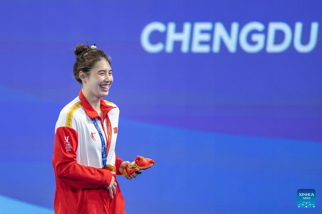 Chengdu Universiade  Olympic champion Zhang clinches fourth gold-Xinhua