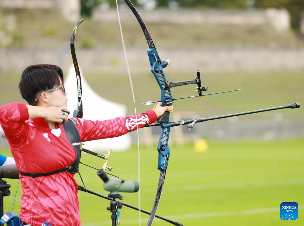 Highlights of 2023 World Archery ChampionshipsXinhua