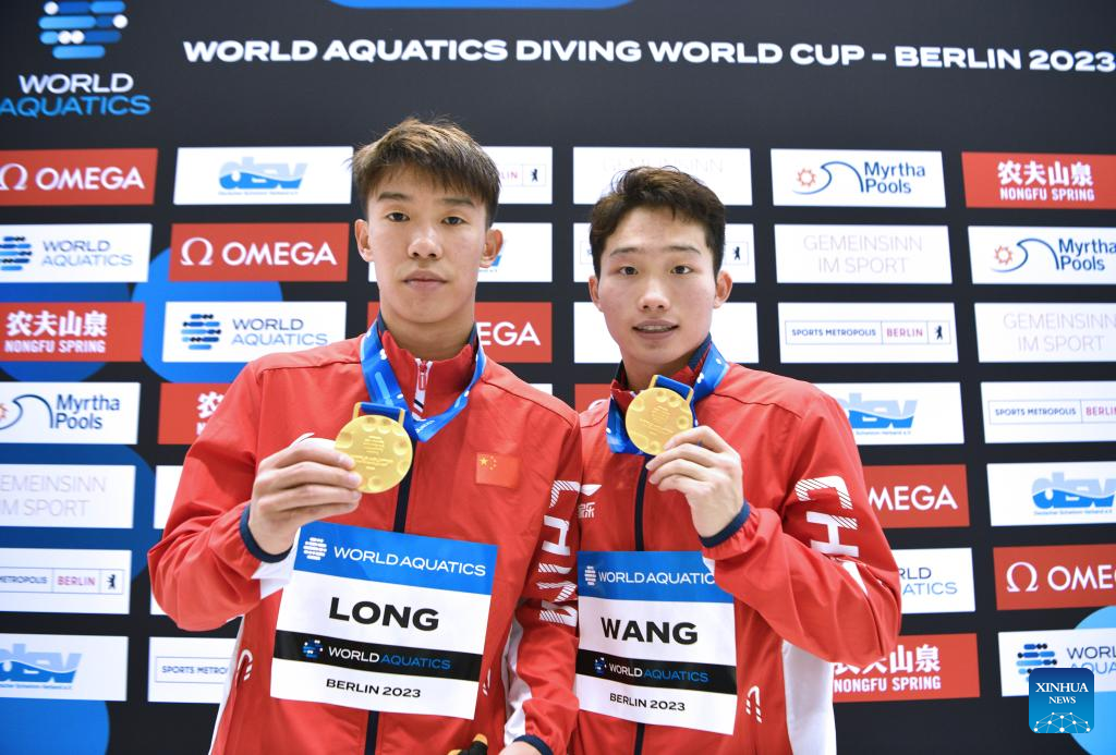 China sweep four synchro diving golds at World Cup Berlin Super Final ...