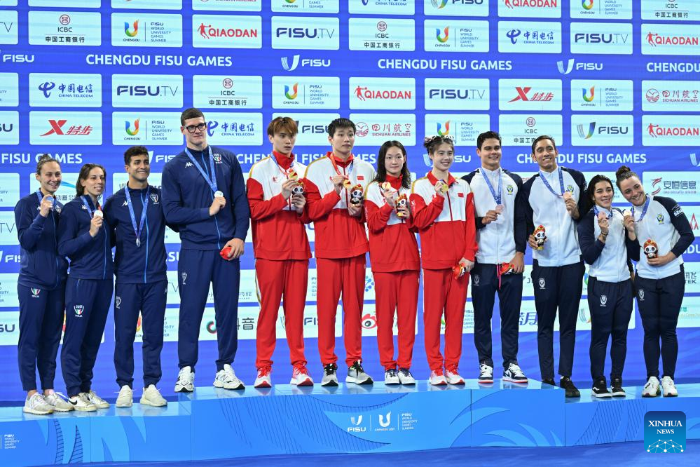 Chengdu Universiade  Olympic champion Zhang clinches seventh