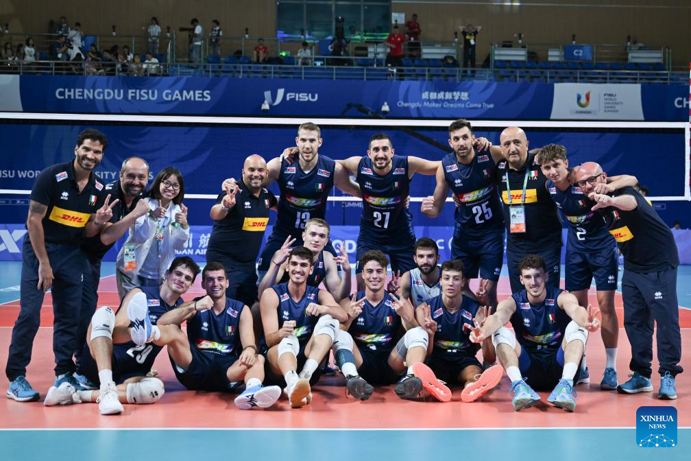 Chengdu Universiade | Italy to face Poland in men's volleyball final-Xinhua