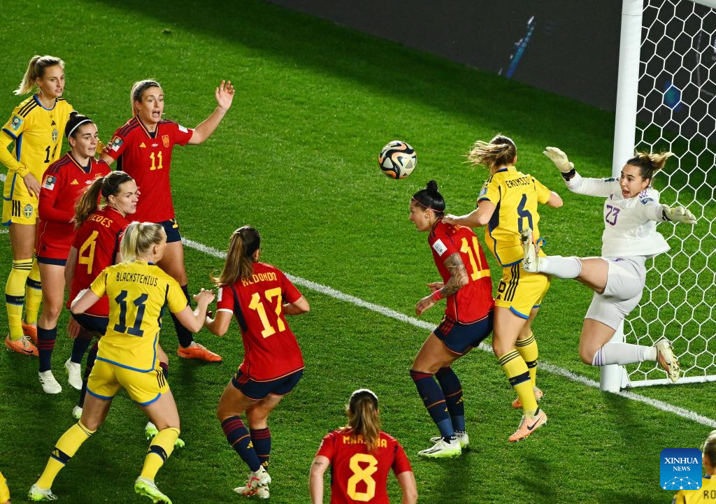 Carmona's Late Winner Lifts Spain Into First Women's World Cup Final-Xinhua