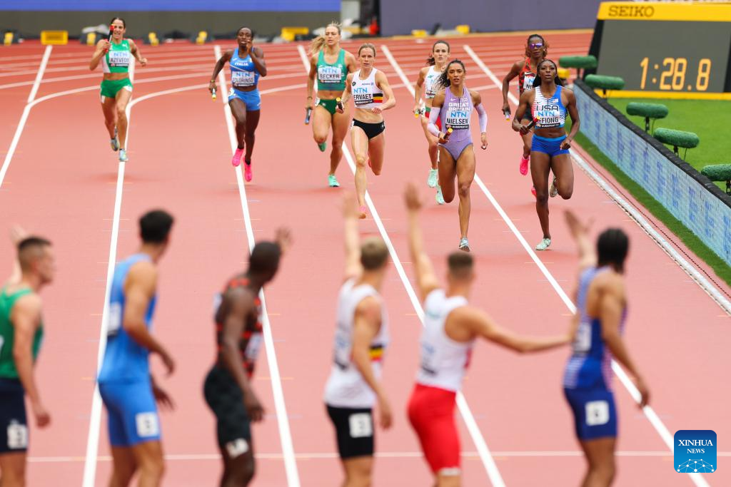 World Athletics Championships Budapest 2025 4x400 Meters Relay Mixed